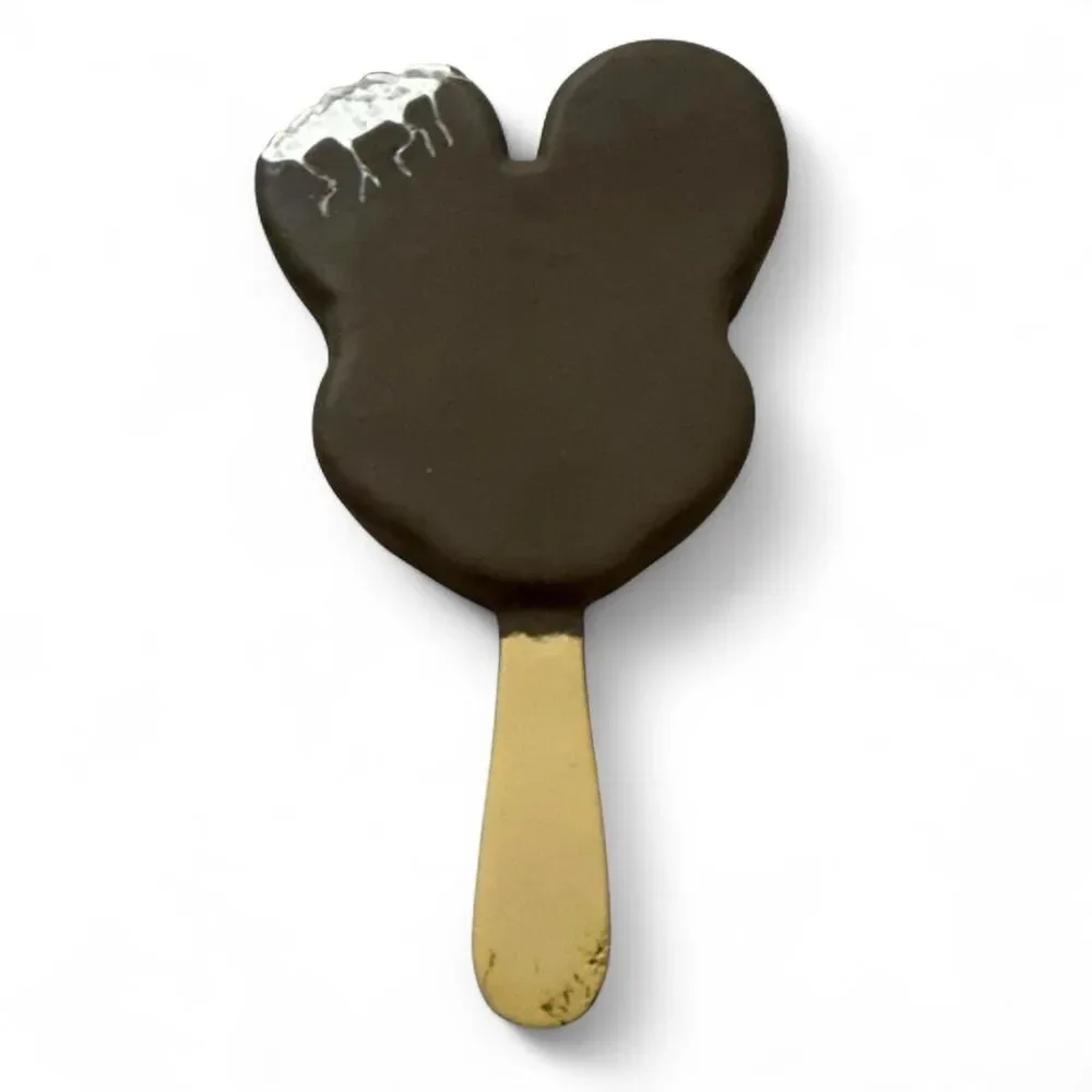 Mickey Mouse chocolate ice cream bar DOG TOY with squeaker